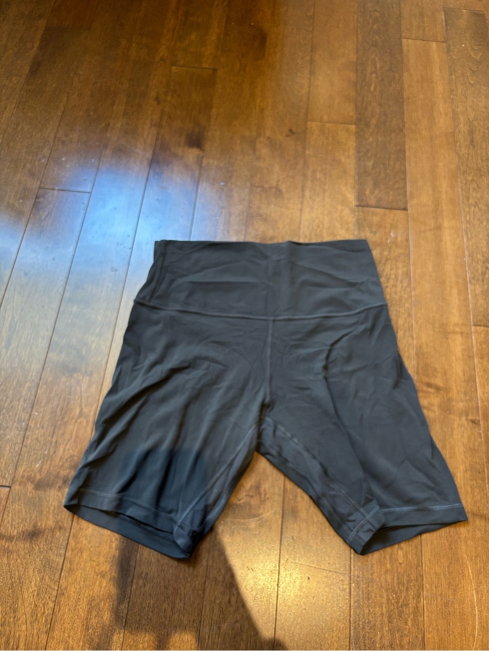 lululemon athletica Black High-Rise Bike Shorts
